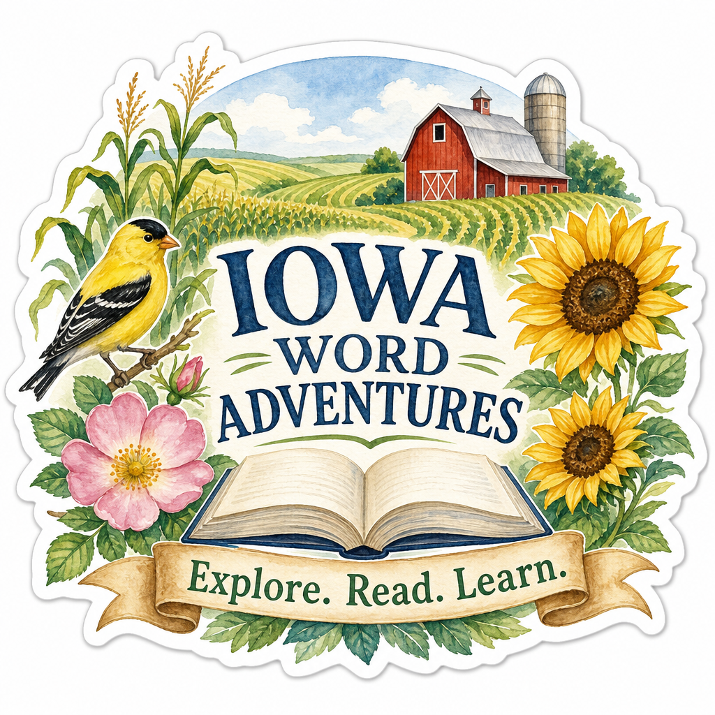 Iowa Word Adventures logo