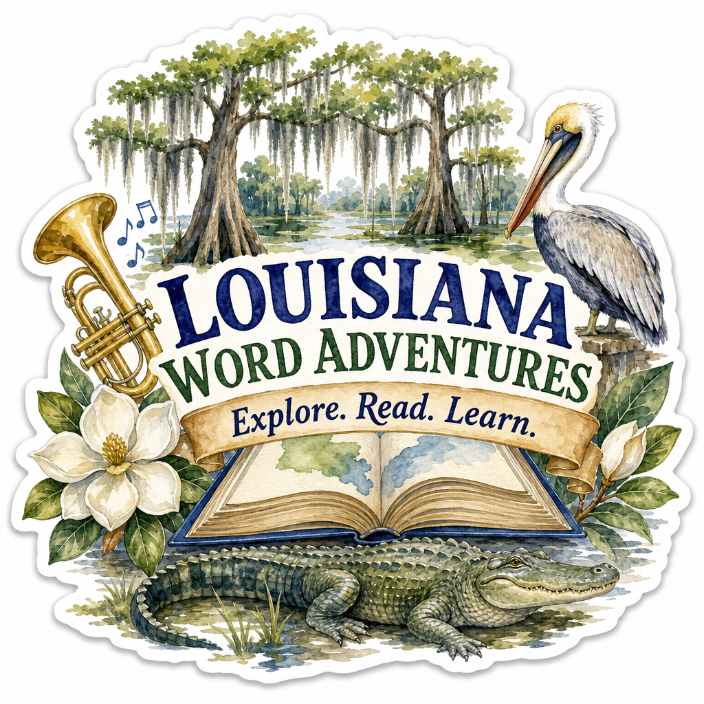 Louisiana Word Adventures logo