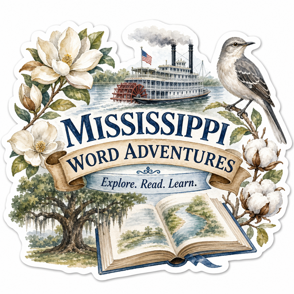 Mississippi Word Adventures logo