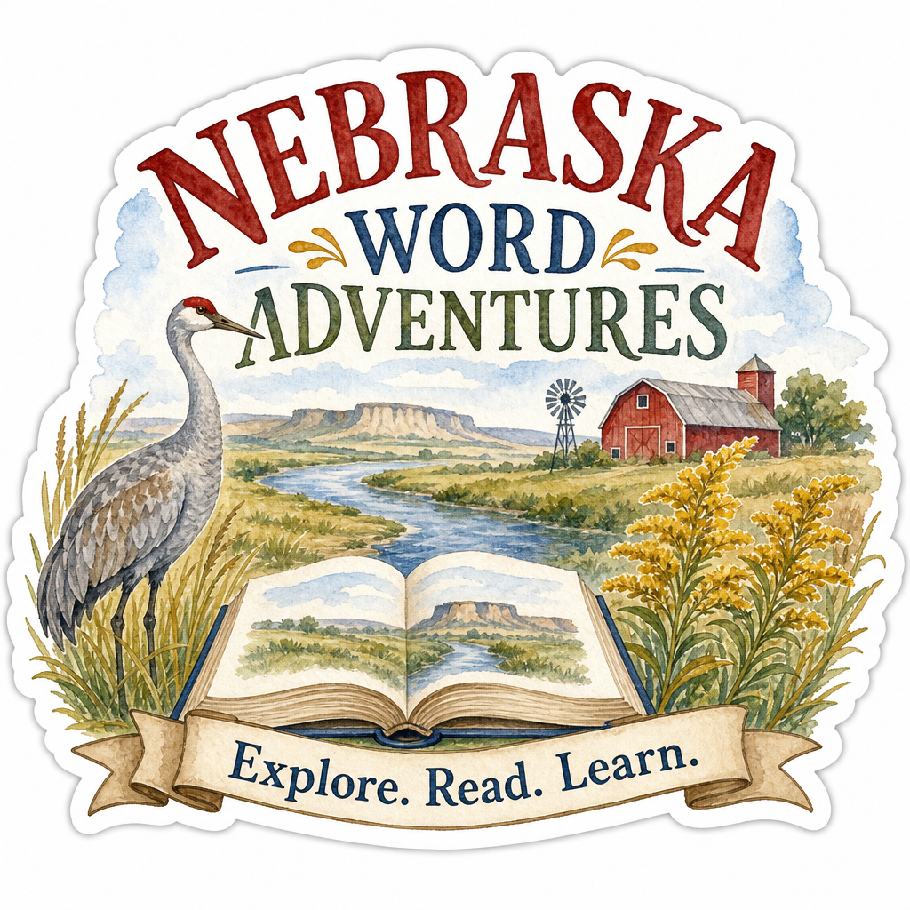 Nebraska Word Adventures logo