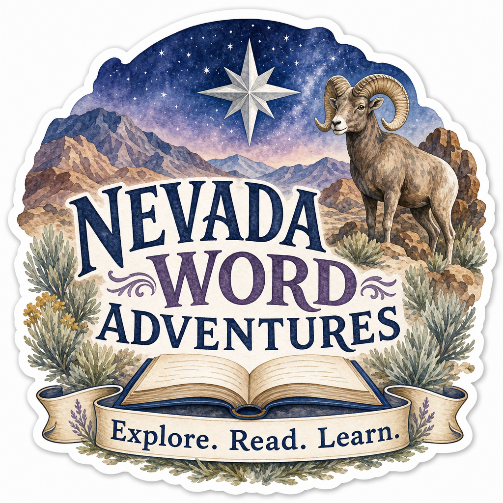 Nevada Word Adventures logo