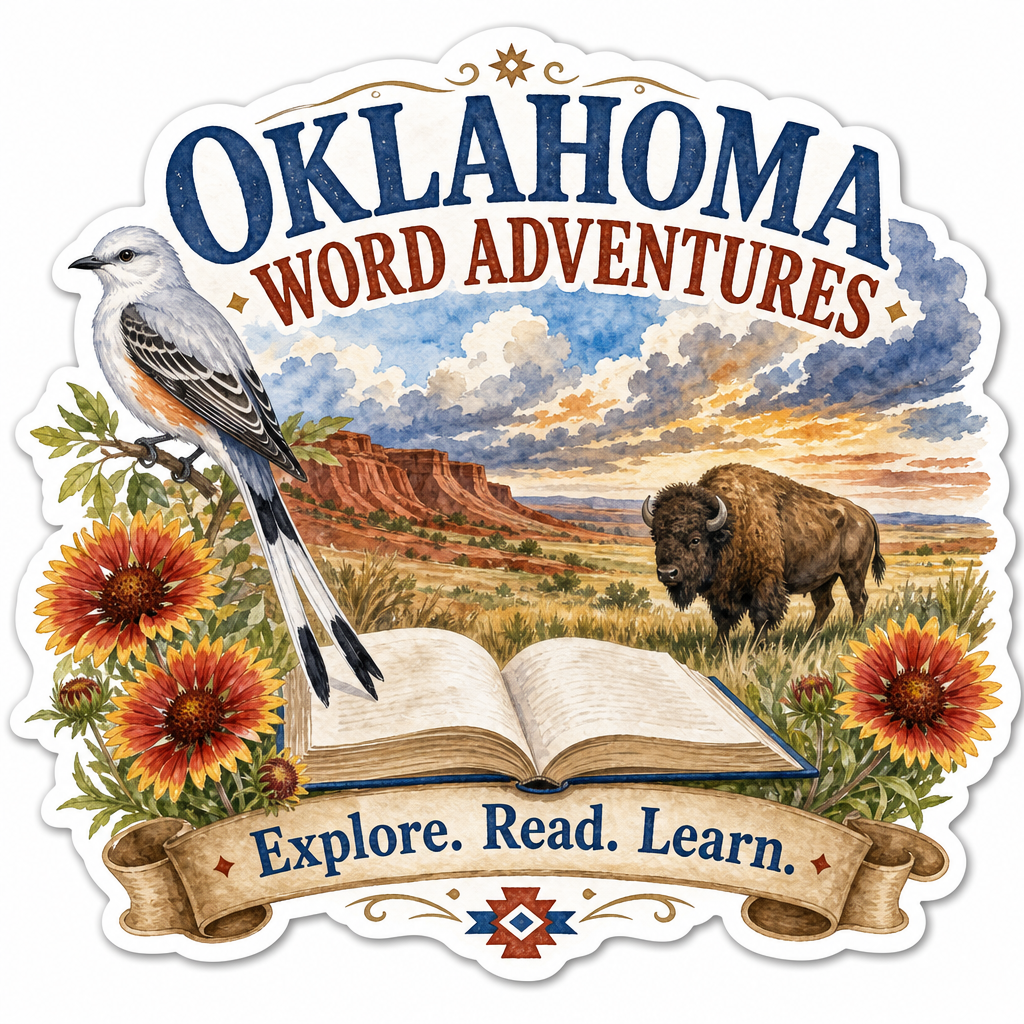 Oklahoma Word Adventures logo